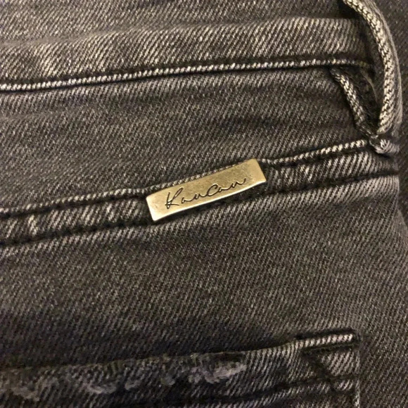 KanCan High Waisted Skinny Black Jeans - Picture 4 of 5